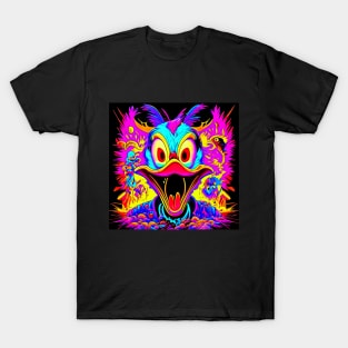 "Psychedelic Haunts: Unique and Colorful Halloween Horrors" T-Shirt